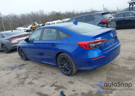 2024 Honda Civic Sport из США, поврежденный, VIN 2HGFE2F58RH506857